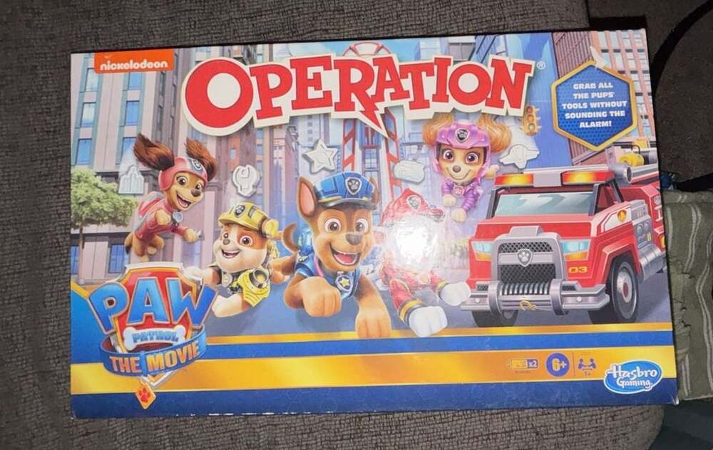 Hasbro Paw Patrol The Movie Operation Game